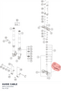 Diagram preview: GUIDE CABLE (A60113025000)