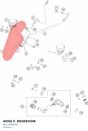 Diagram preview: HOSE F. RESERVOIR (90113069000)