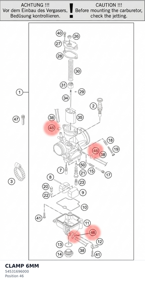 Diagram preview: CLAMP 6MM (54531696000)