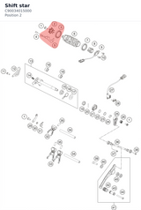 Diagram preview: Shift star (C90034015000)