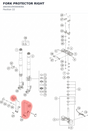 Diagram preview: FORK PROTECTOR RIGHT (A60301093000EBA)
