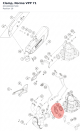 Diagram preview: Clamp, Norma VPP 71 (0310001807100)