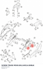 Diagram preview: SCREW TRUSS M5X0.8XL14XCL4.8XBLK (J900000501405)
