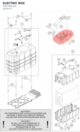 Diagram preview: ELECTRIC BOX (70011094100)