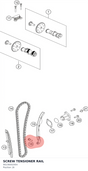 Diagram preview: SCREW TENSIONER RAIL (90236002004)