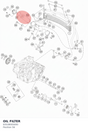 Diagram preview: OIL FILTER (83538005000)