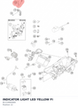 Diagram preview: INDICATOR LIGHT LED YELLOW FI (81214083000)