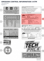 Diagram preview: EMISSION CONTROL INFORMATION 5 KTM (LI24-A610-6A)