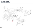 CLAMP 22 MM