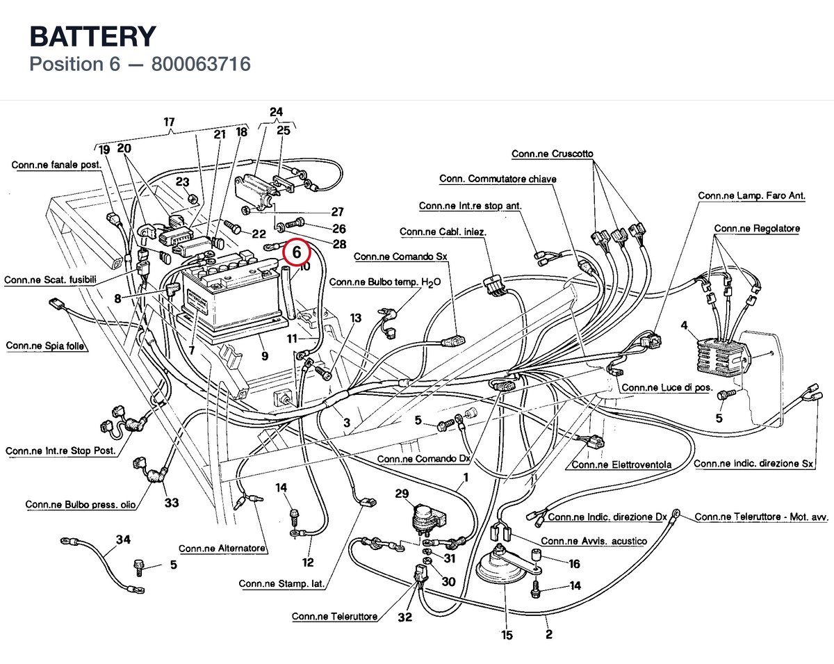 BATTERY 800063716 diagram position