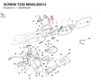 SCREW TCEI M5X0.80X14