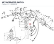 KEY-OPERATED SWITCH 800066158 diagram position