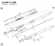CLAMP 47.7MM 800070133 diagram position