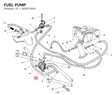 FUEL PUMP 800072924 diagram position