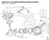 VERTICAL CYLINDER WATER INTAKE SLEEVE