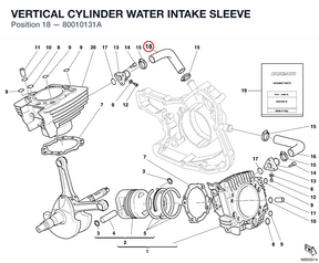 VERTICAL CYLINDER WATER INTAKE SLEEVE