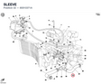 SLEEVE 80010371A diagram position