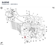 SLEEVE 80010381A diagram position