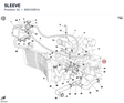 SLEEVE 80010391A diagram position