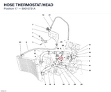 HOSE THERMOSTAT/HEAD