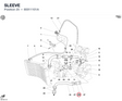 SLEEVE 80011101A diagram position