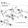 BOLT M6x14 product image