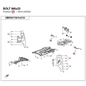 BOLT M6x22 product image
