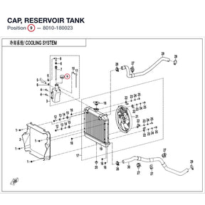 CAP, RESERVOIR TANK product image