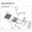 HOSE, RESERVOIR TANK product image