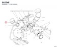 SLEEVE 80110242A diagram position