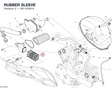 RUBBER SLEEVE 80110361A diagram position