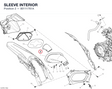 SLEEVE INTERIOR 80111761A diagram position