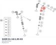 Diagram preview: SHIM D=10/1,95 03 (60036035195)