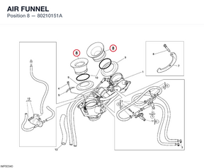 AIR FUNNEL 80210151A diagram position