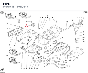 PIPE 80210191A diagram position