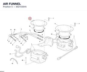 AIR FUNNEL 80210384A diagram position