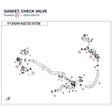 GASKET, CHECK VALVE product image