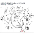 ADJUSTING BUTTON, CLOCK product image