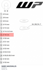 Diagram preview: SHIM 16X25X0,25 (50180032)