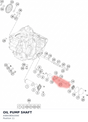 Diagram preview: OIL PUMP SHAFT (A48038002000)