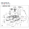 FUEL FILTER, EFI product image