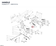 HANDLE 80610121A diagram position