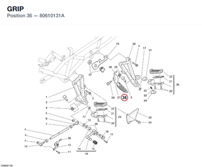 GRIP 80610131A diagram position