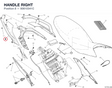 HANDLE RIGHT 80610341C diagram position