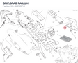 GRIP,GRAB RAIL,LH 80610371B diagram position