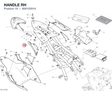 HANDLE RH 80610391A diagram position