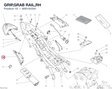 GRIP,GRAB RAIL,RH 80610432A diagram position