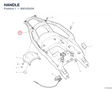 HANDLE 80610542A diagram position