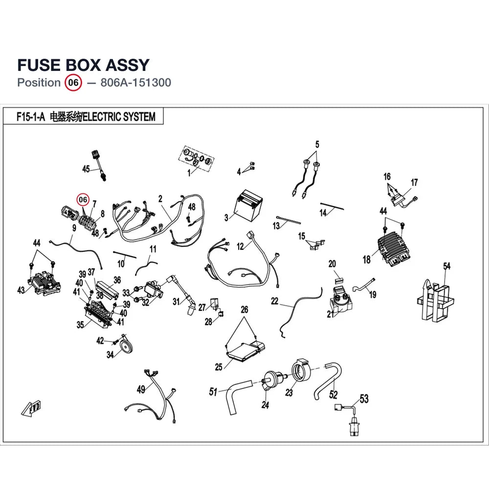 FUSE BOX ASSY product image