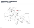 HANDLEBAR CLAMP RIGHT